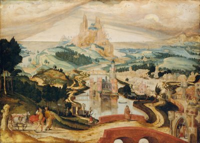 The Arrival in Bethlehem by Netherlandish School